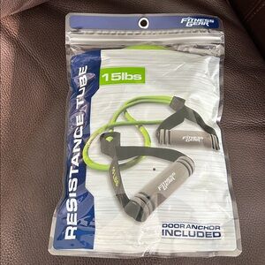 FITNESS GEAR Resistance Tube with Door Anchor